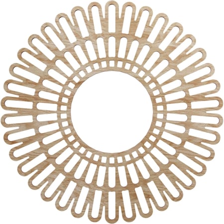 Ekena Millwork Cornelius Wood Fretwork Pierced Ceiling Medallion, Red Oak, 16"OD x 6"ID x 3/8"T CMWP16X0375CRRO
